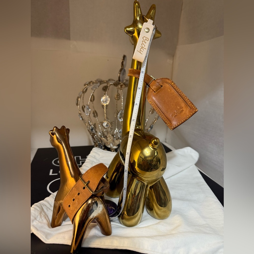 Louis Vuitton Authentic Luggage and ID tag.